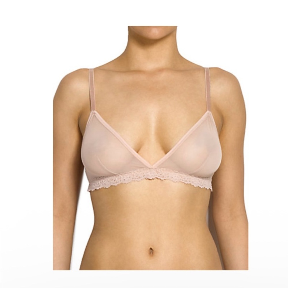 Hanky Panky Pink Triangle Bralette Intimates